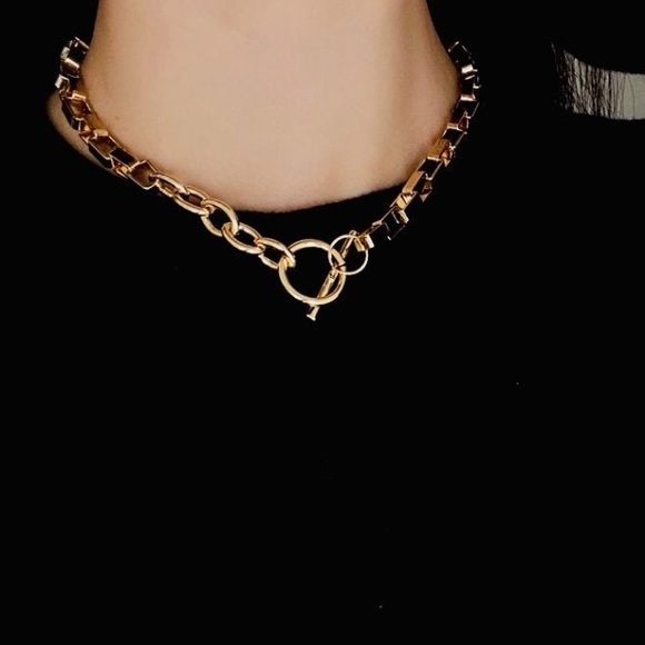 GP Chain Choker Necklace - Picture 4 of 4